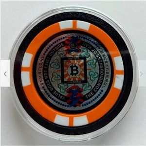 S collectible Coin, Poker Chip.